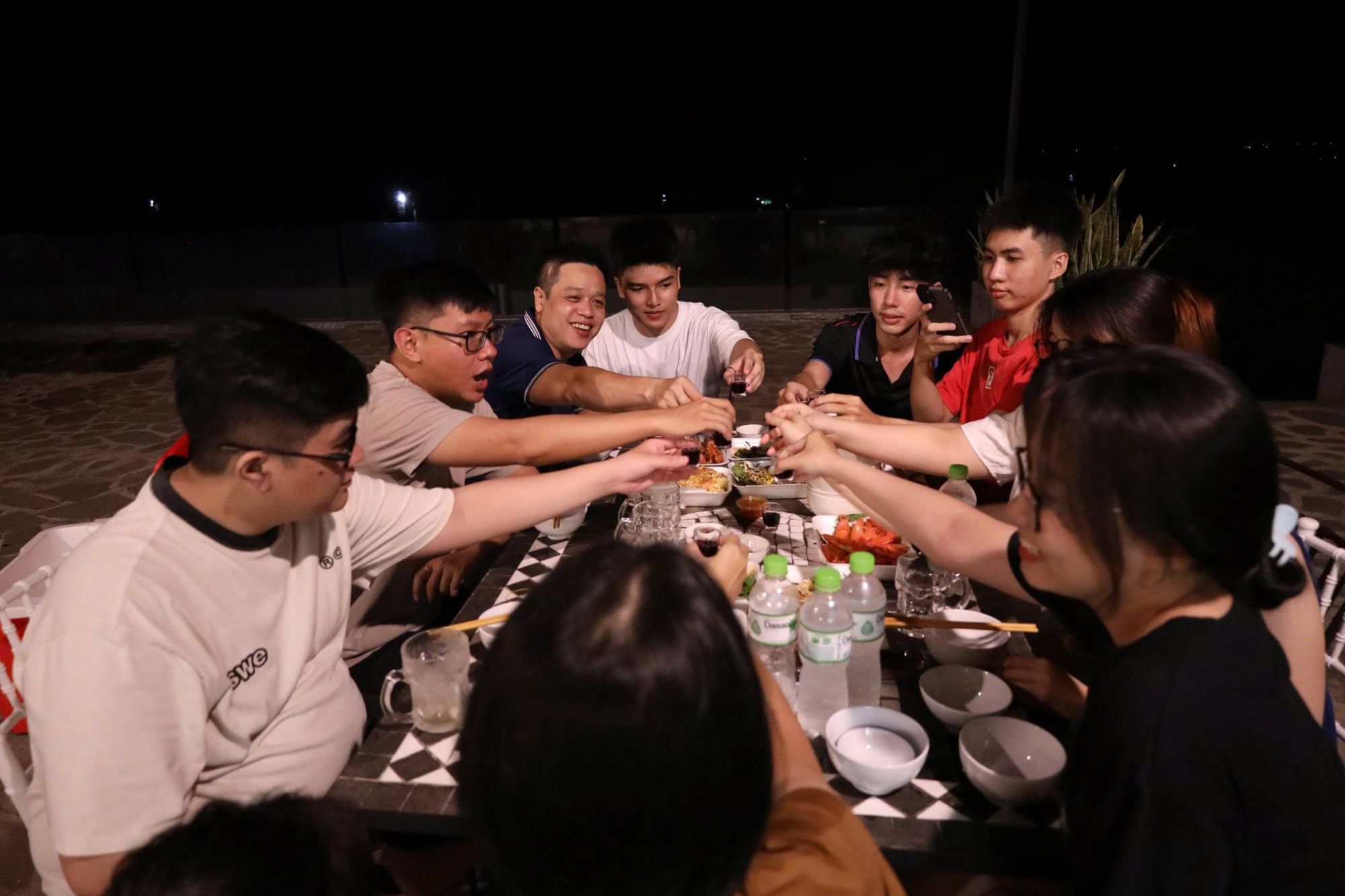 Buổi tối cùng team Marketing