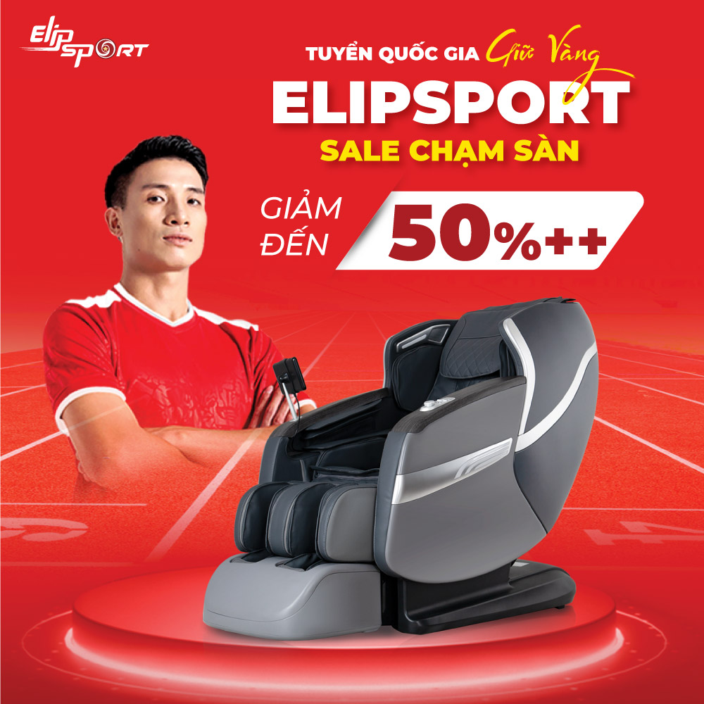 Ghế massage ELIPSPORT sale đến 50%++ dịp seagame