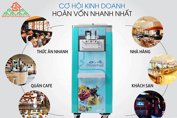 nguyên lý máy làm kem tươi