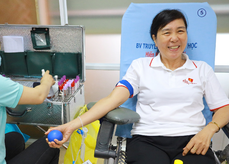 Elipsport Hiến Máu Nhân Đạo