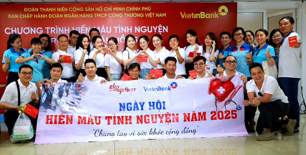 Elipsport Hiến Máu Nhân Đạo