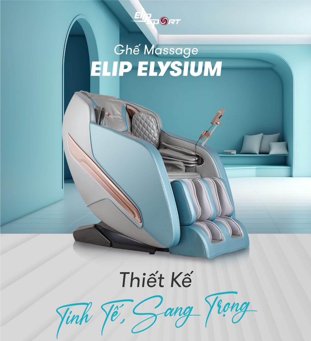 Chọn ghế massage ELIP Elysium Làm quà nhân dịp lễ 30 tháng 4 & 1 tháng 5