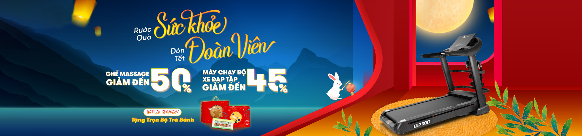 máy chạy bộ deal hot tháng 4