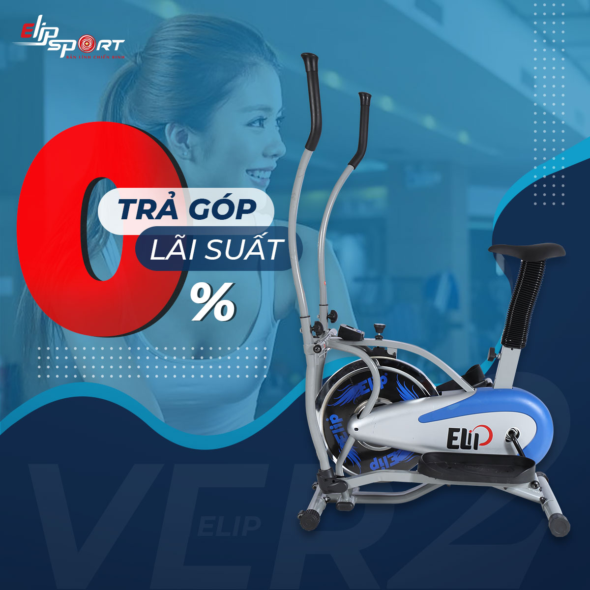 Chọn mua xe đạp tập toàn thân uy tín ở TP Vĩnh Long - Elipsport®