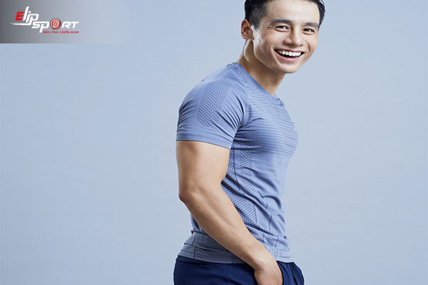 áo tập gym nam Icado