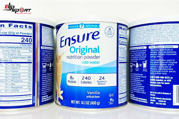 sữa ensure dùng cho lứa tuổi nào