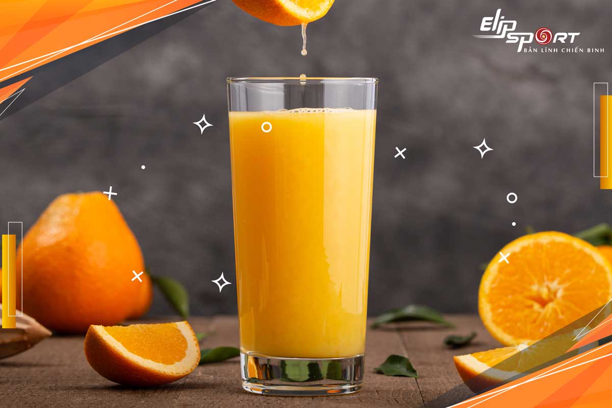 uống nước cam giảm cân