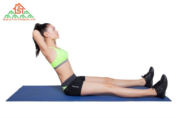 bài tập gập bụng cho nữ