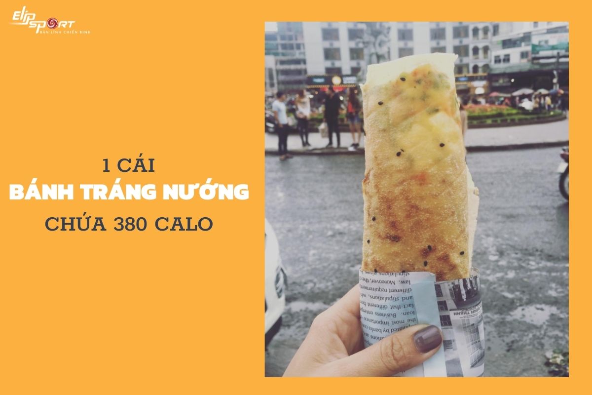 bánh tráng nướng bao nhiêu calo