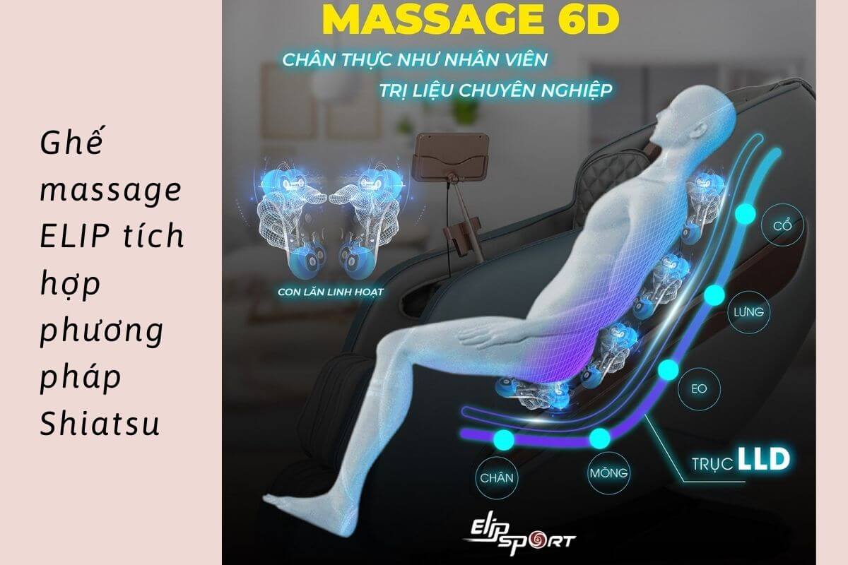 ghế massage Shiatsu