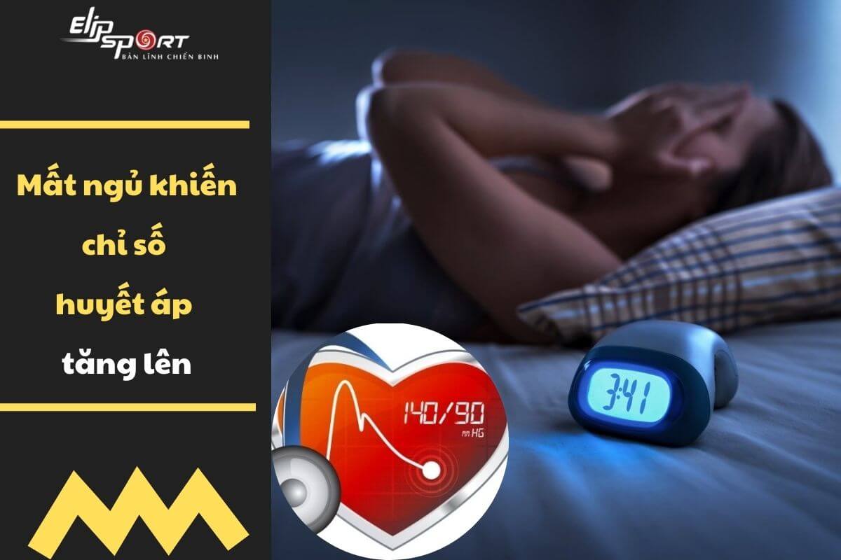 mất ngủ có làm tăng huyết áp không