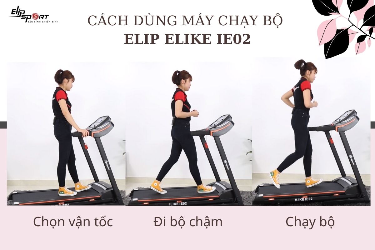 hướng dẫn sử dụng máy chạy bộ Elip Ilike Ie02