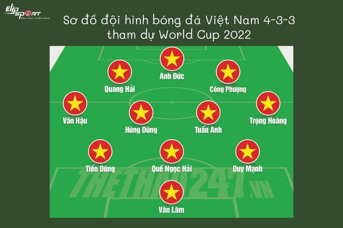 Các Cầu Thủ Trong Đội Hình Bóng Đá Việt Nam Dự World Cup