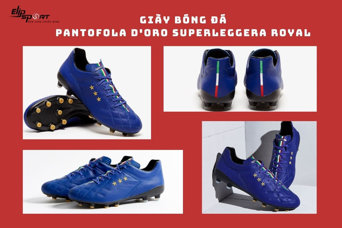 Giày bóng đá đẹp Pantofola D'Oro Superleggera Royal LC