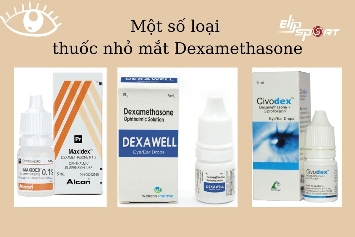 Thuốc nhỏ mắt Dexamethasone