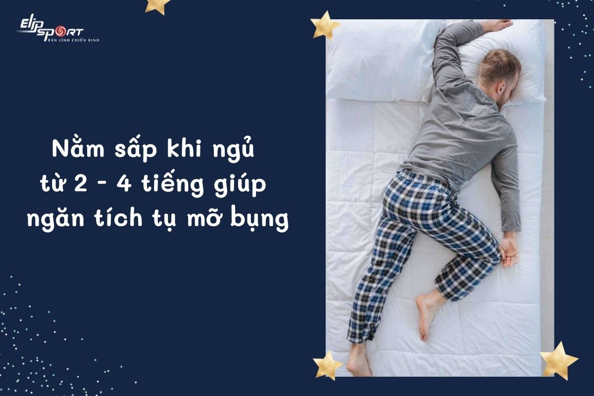 tư thế nằm ngủ giúp giảm cân
