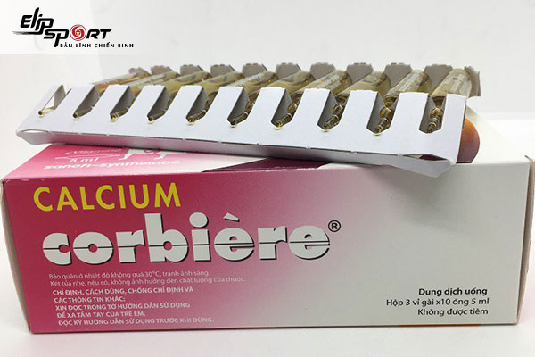 Calcium Corbiere 5ml có dùng được cho trẻ sơ sinh