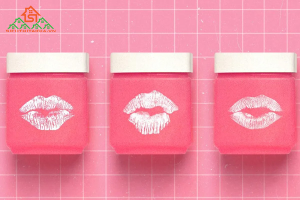 vaseline rosy lips có trị thâm môi không