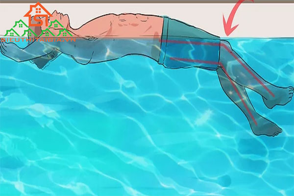cách thả lỏng cơ thể khi bơi