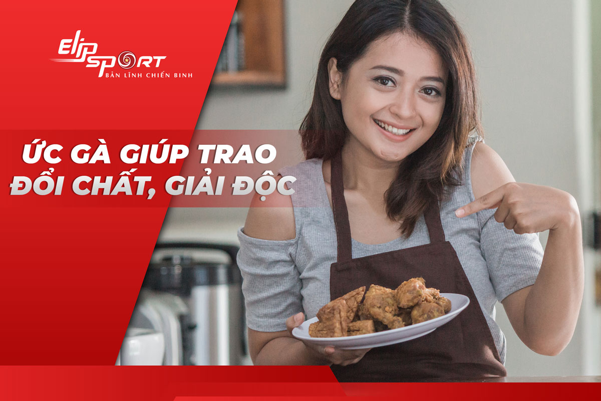 Ức gà giảm cân