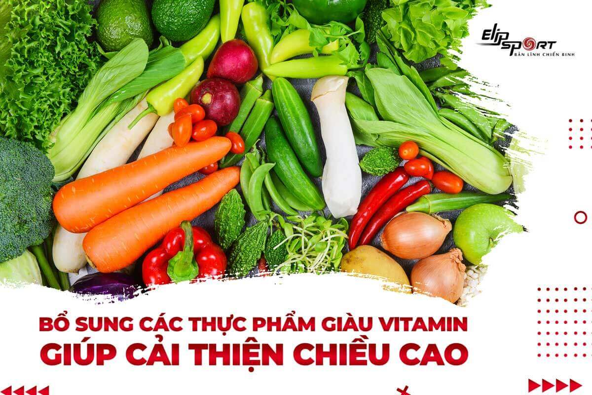 ăn gì để tăng chiều cao