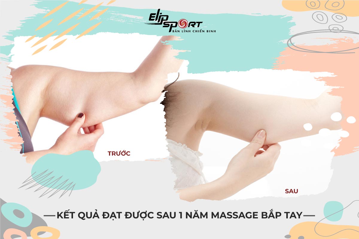 cách massage giảm mỡ bắp tay