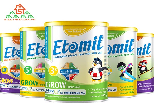sữa Etomil của viện dinh dưỡng