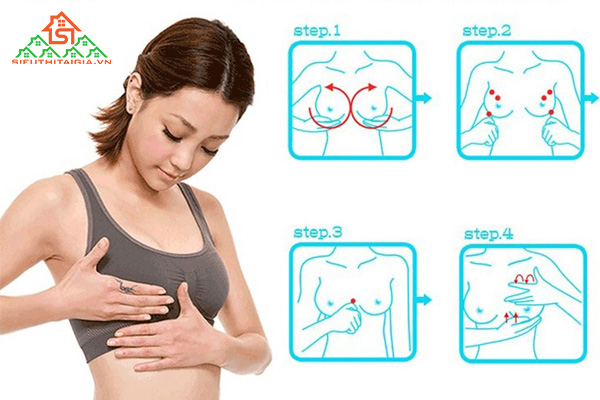 cách massage ngực phát triển