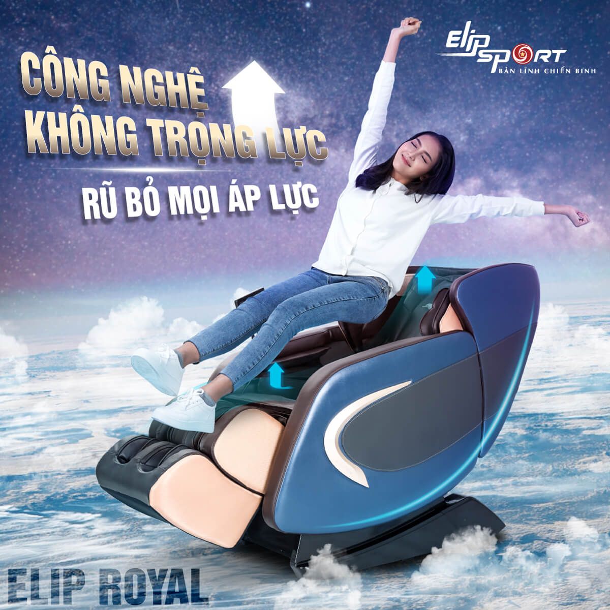 ghế massage Elip Royal