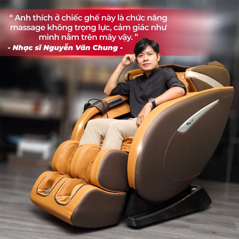 Nhạc Sĩ Nguyễn Văn Chung tiết lộ chuyện tặng mẹ ghế massage 