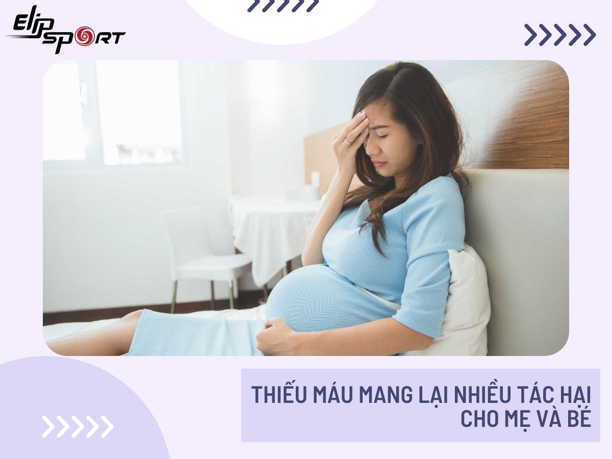 bà bầu thiếu máu nên ăn gì