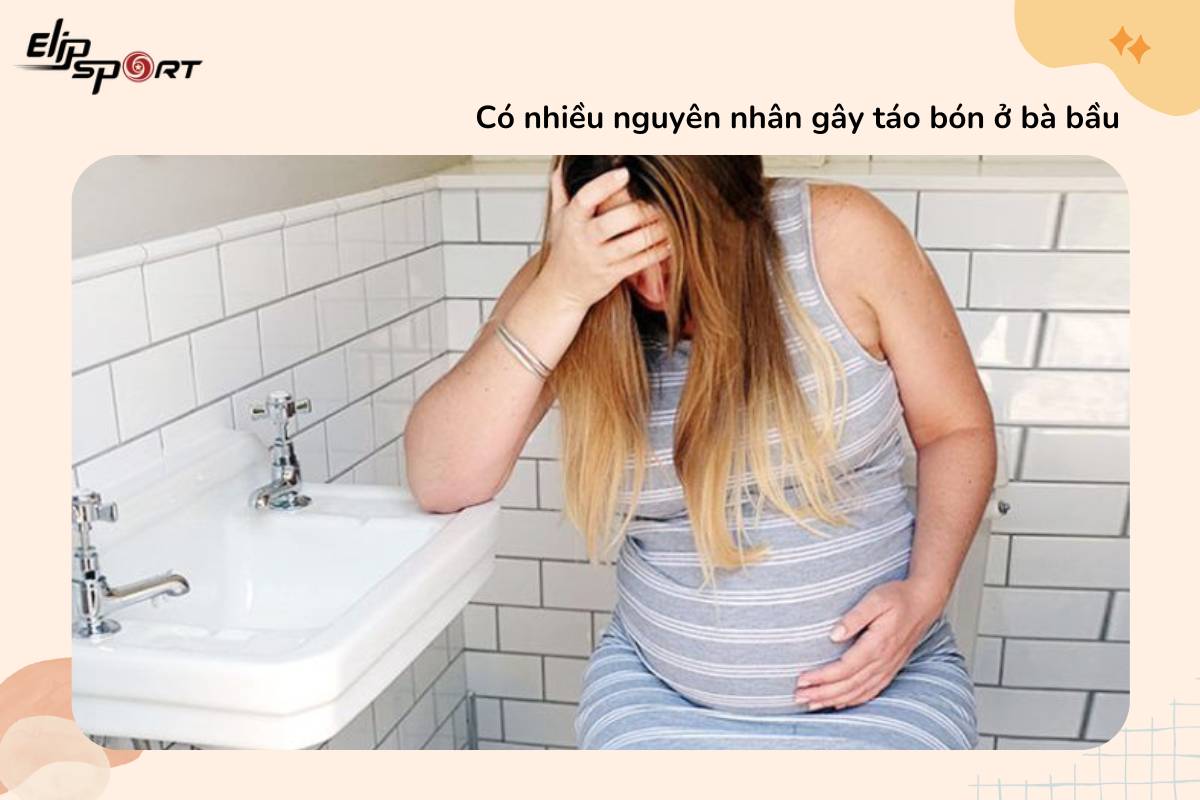 táo bón ở bà bầu