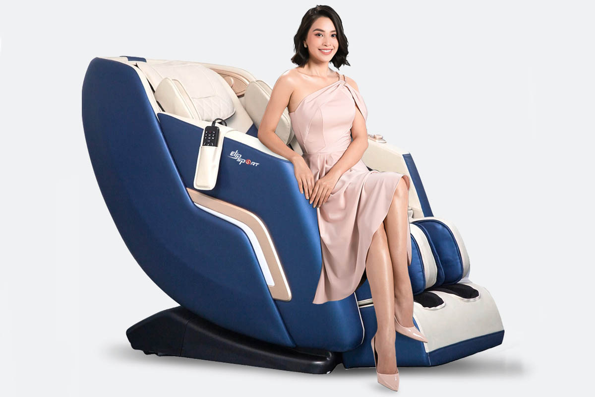 ghế massage nhiệt hồng ngoại trị khó ngủ