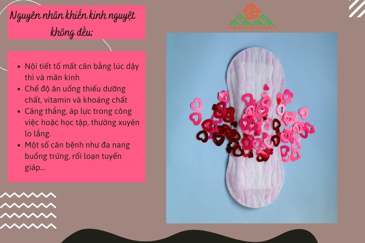 cách điều hòa kinh nguyệt