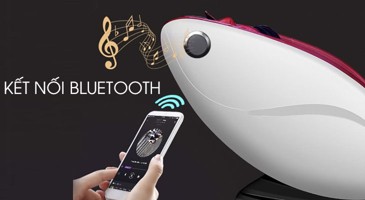 kết nối bluetooth với ghế massage