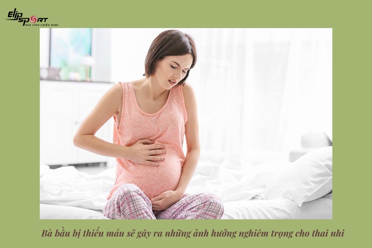 trái cây bổ máu cho bà bầu