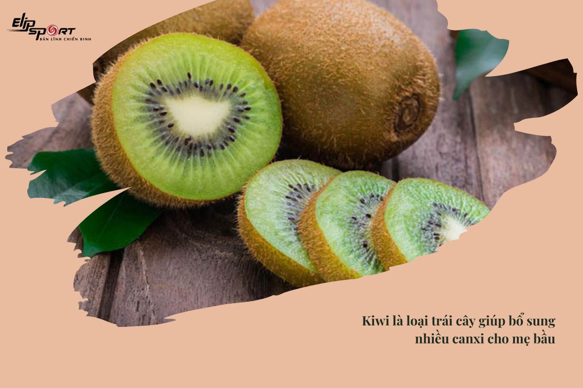 trái cây bổ sung canxi cho bà bầu