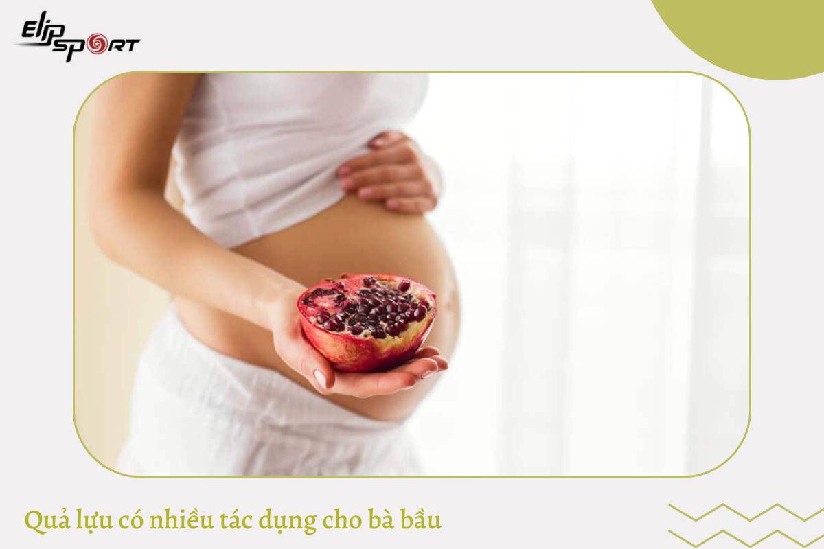Quả lựu có nhiều tác dụng cho bà bầu
