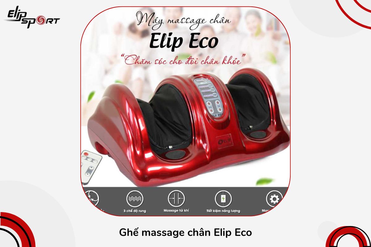Ghế massage chân Elip Eco