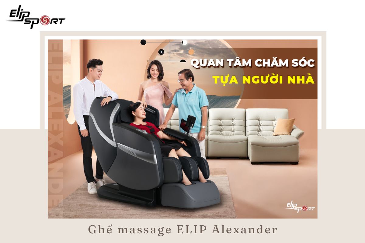 Ghế massage ELIP Alexander
