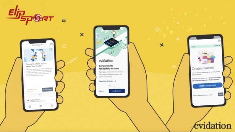 Evidation là một ứng dụng chạy bộ kiếm tiền mặt được nhiều người lựa chọn