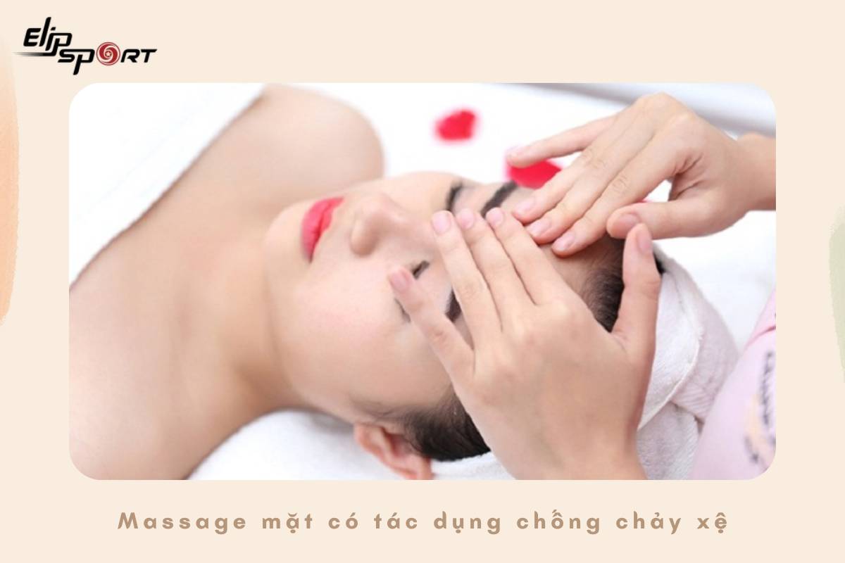 massage mặt chống chảy xệ