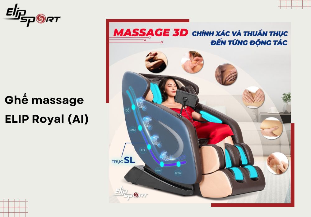 Ghế massage ELIP Royal (AI)