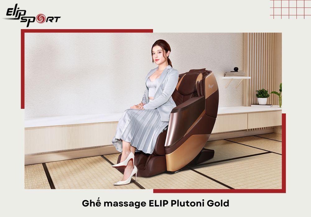 Ghế massage ELIP Plutoni Gold