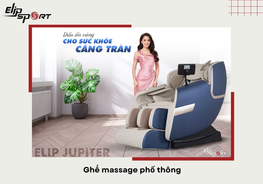 ghế massage phổ thông