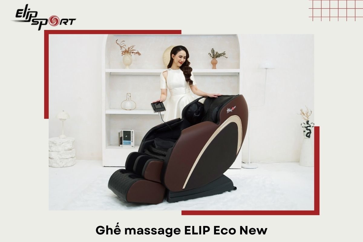 ghế massage 14 triệu ELIP Eco New