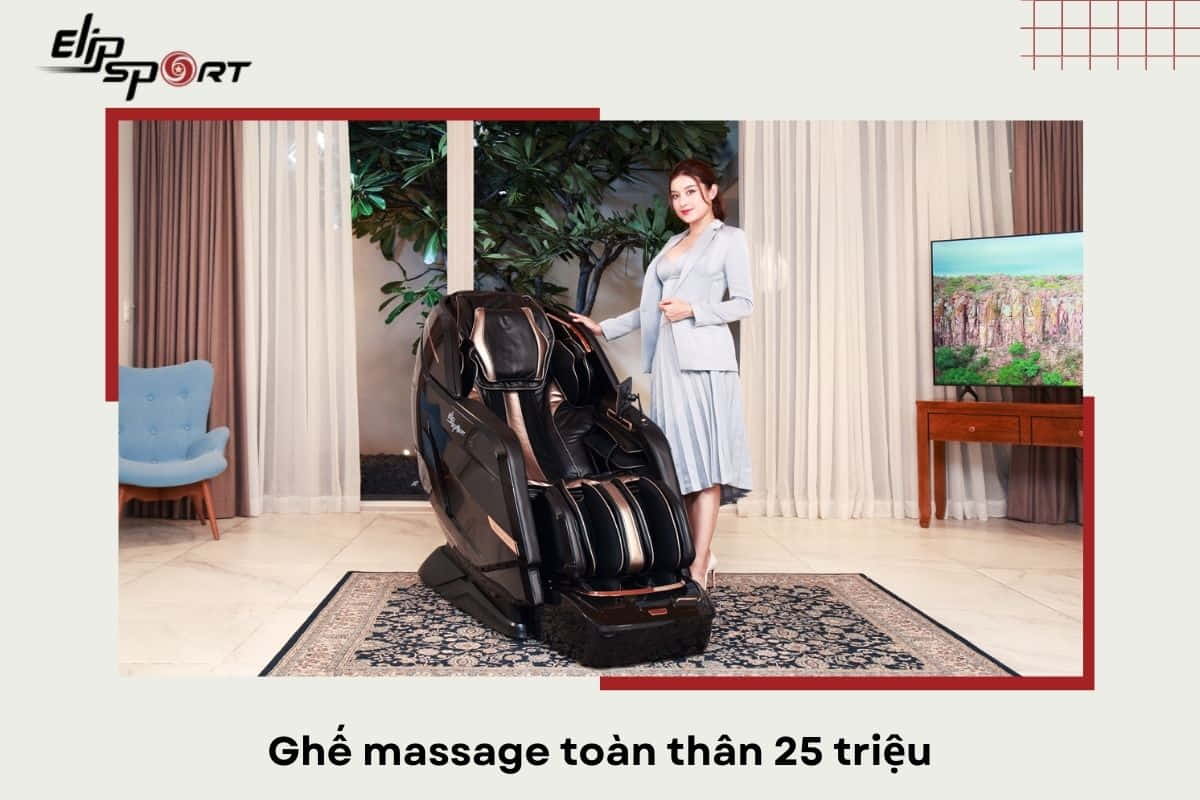 ghế massage 25 triệu