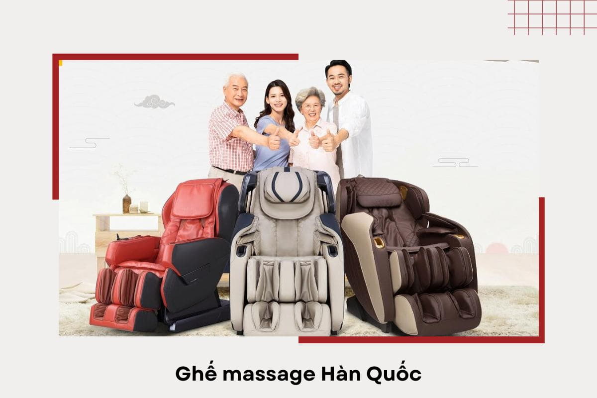 ghế massage hàn quốc