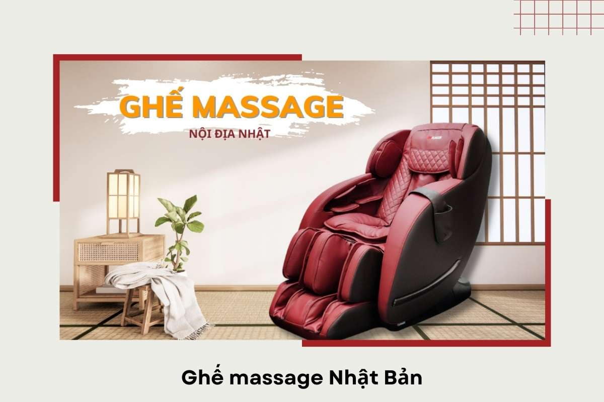 Ghế massage Nhật Bản