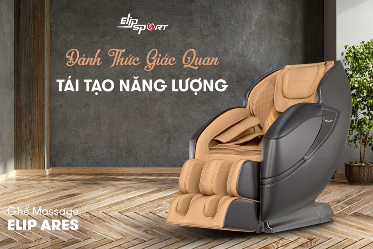 Ghế massage ELIP Ares được yêu thích trong tầm giá 30 triệu